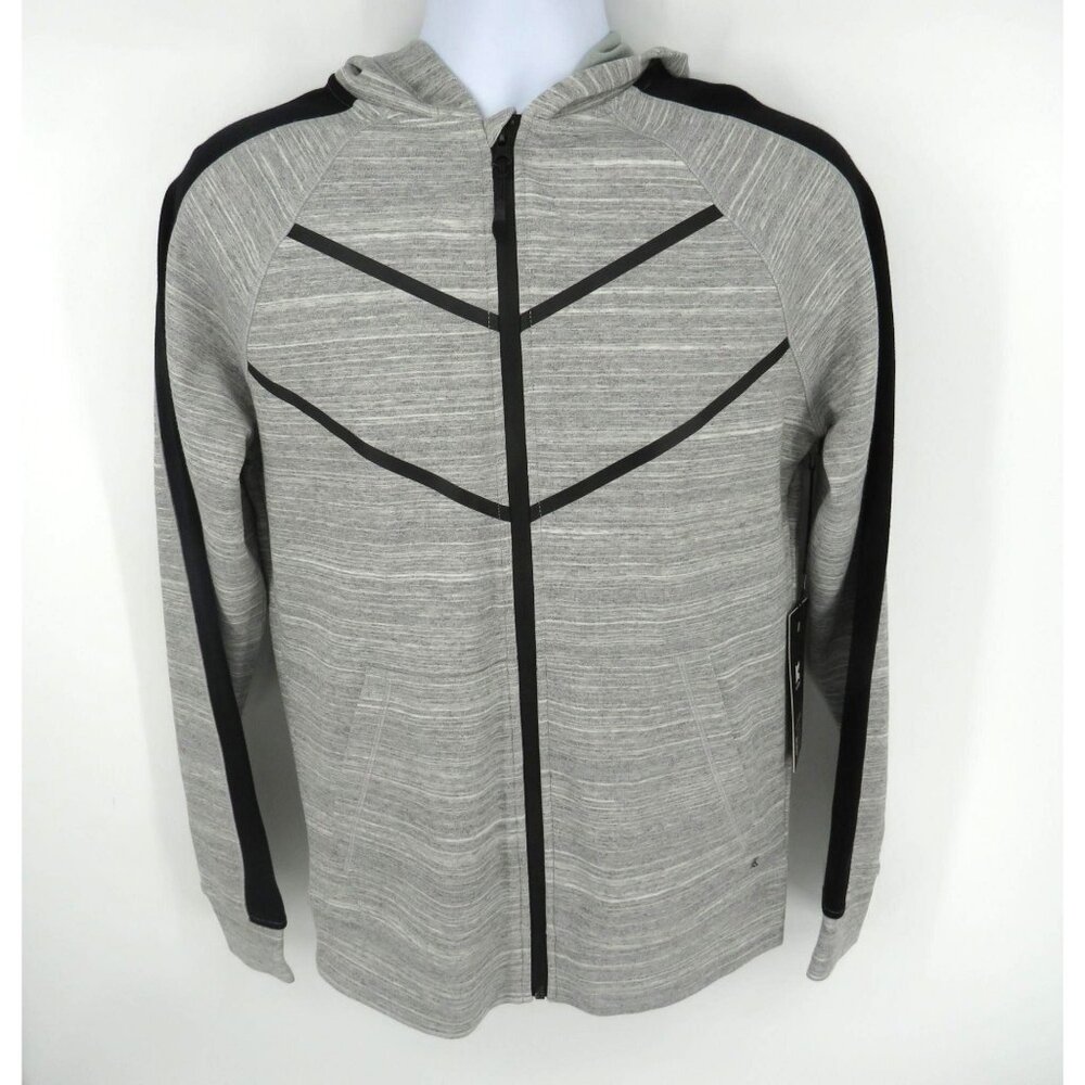 Kyodan Mens Heat Seal Moisture Wicking Gray Zip Up Hoodie S NWT $88